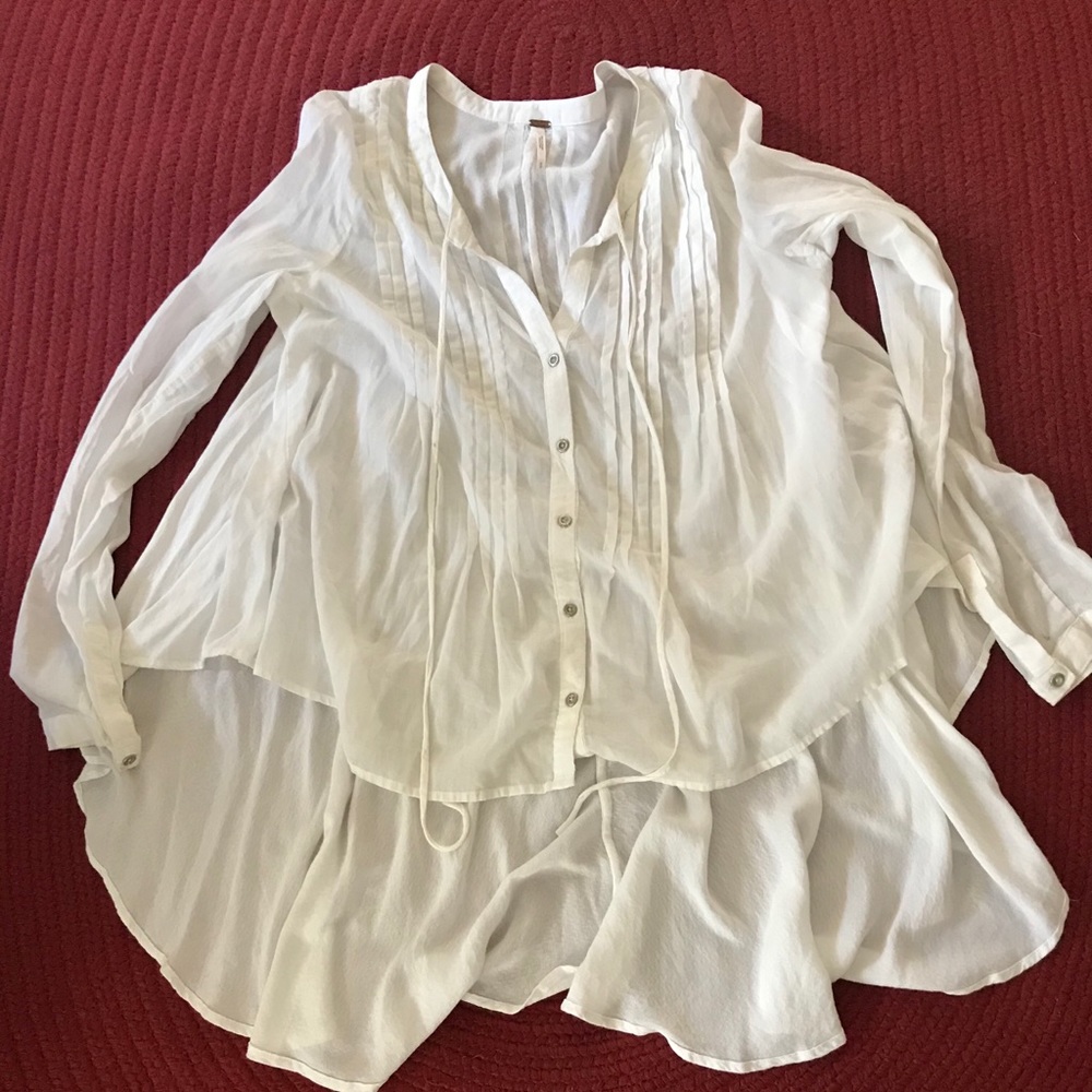Free People Peasant Blouse